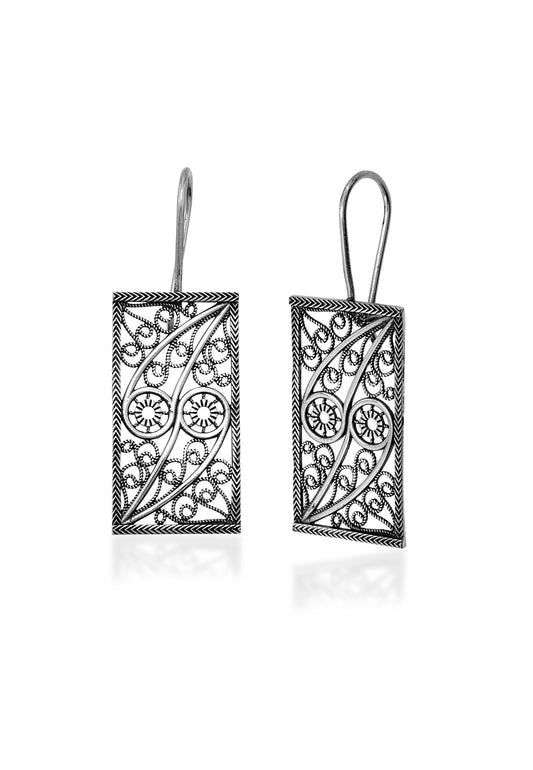 Silver Boho Earrings