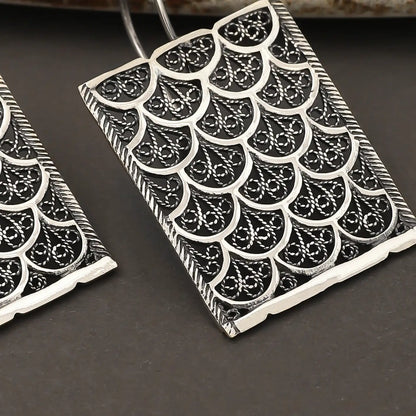 Silver Boho Earrings