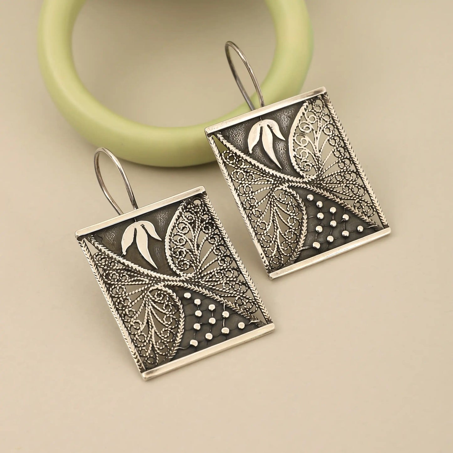 Silver Boho Earrings