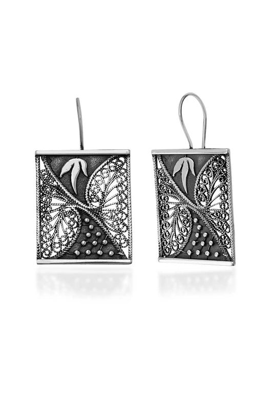 Silver Boho Earrings