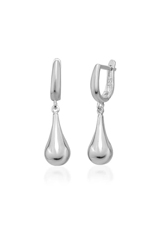 Silver Drop Earrings