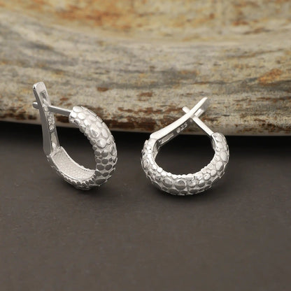 Silver Minimalist Earrings