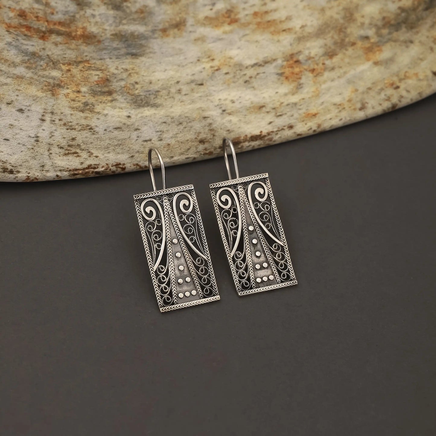 Silver Boho Earrings