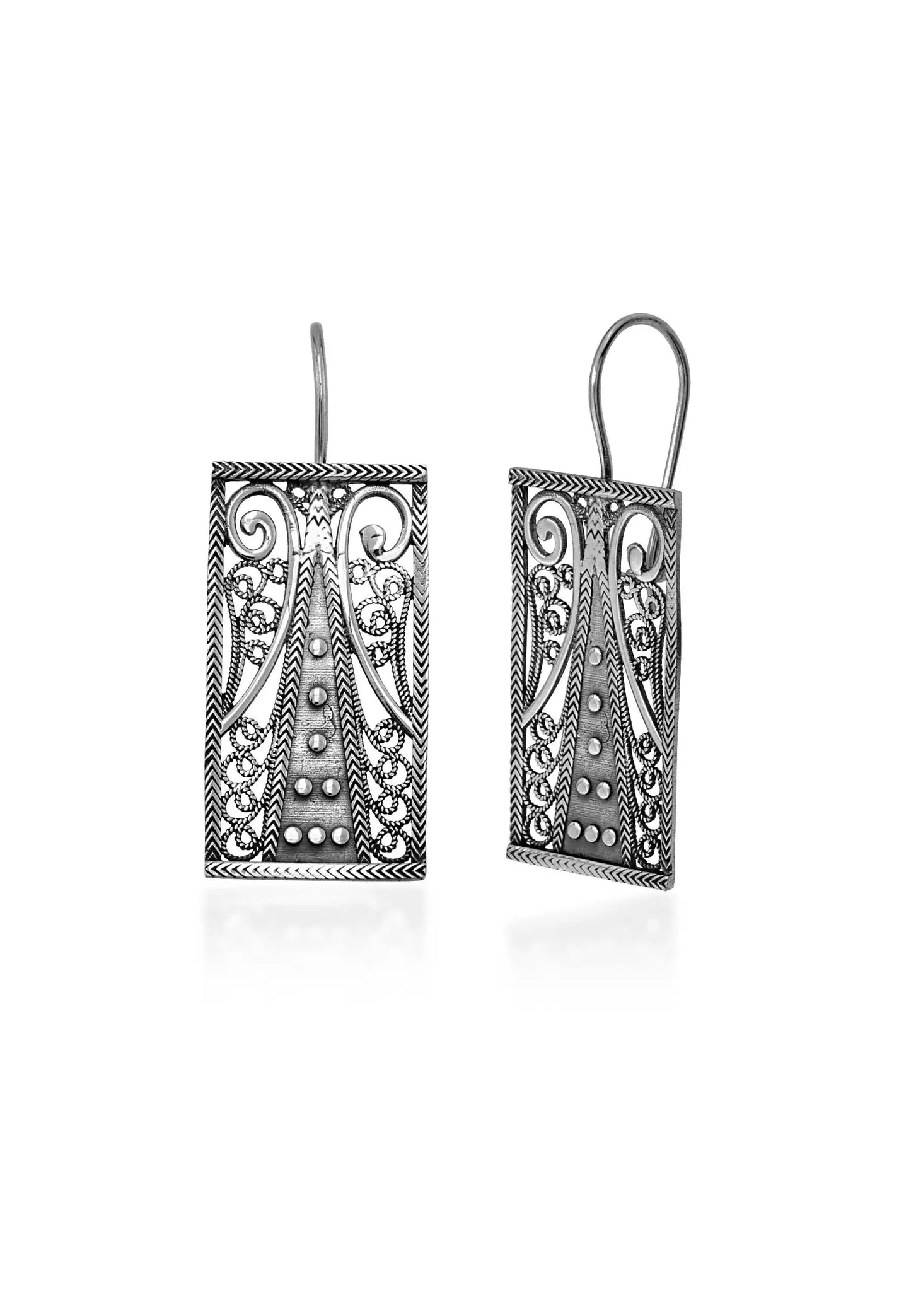 Silver Boho Earrings