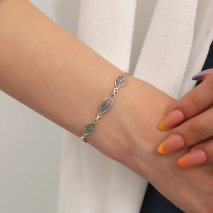 Silver Boho Bracelet