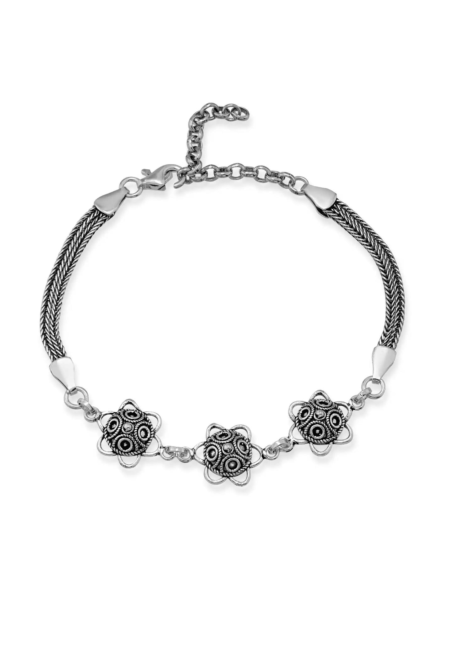 Silver Boho Bracelet