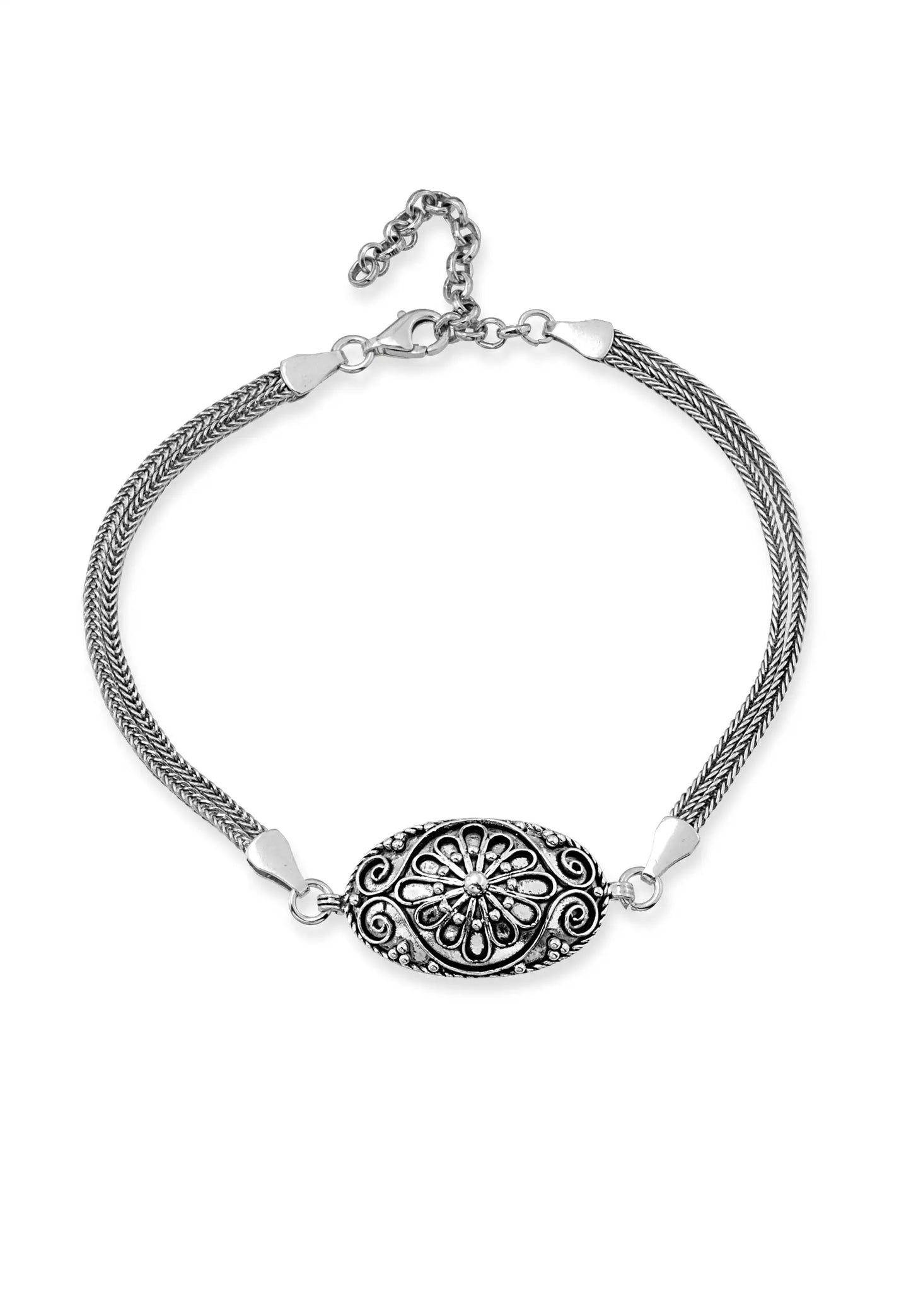 Silver Boho Bracelet