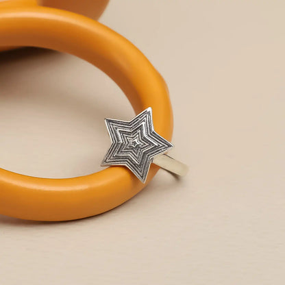 Silver Star Ring