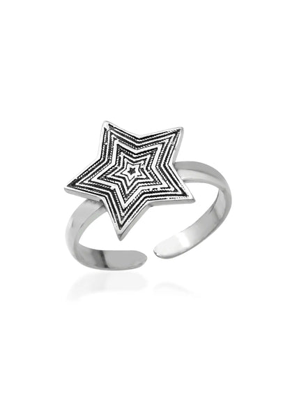 Silver Star Ring