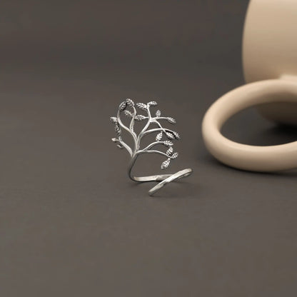 Silver Tree Of Life Ring