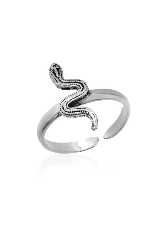 Silver Snake Ring