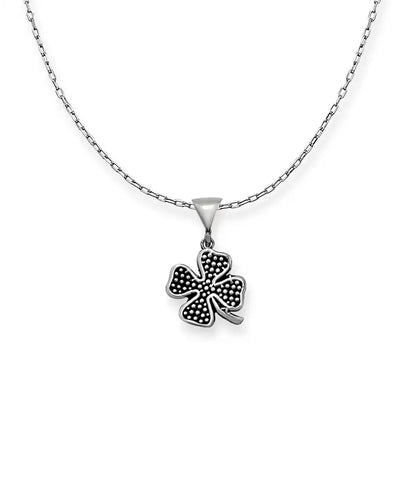 Silver Clover Necklace