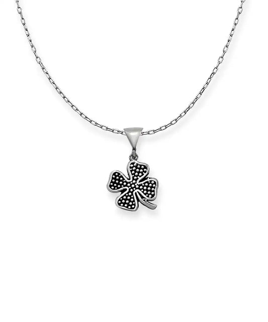 Silver Clover Necklace