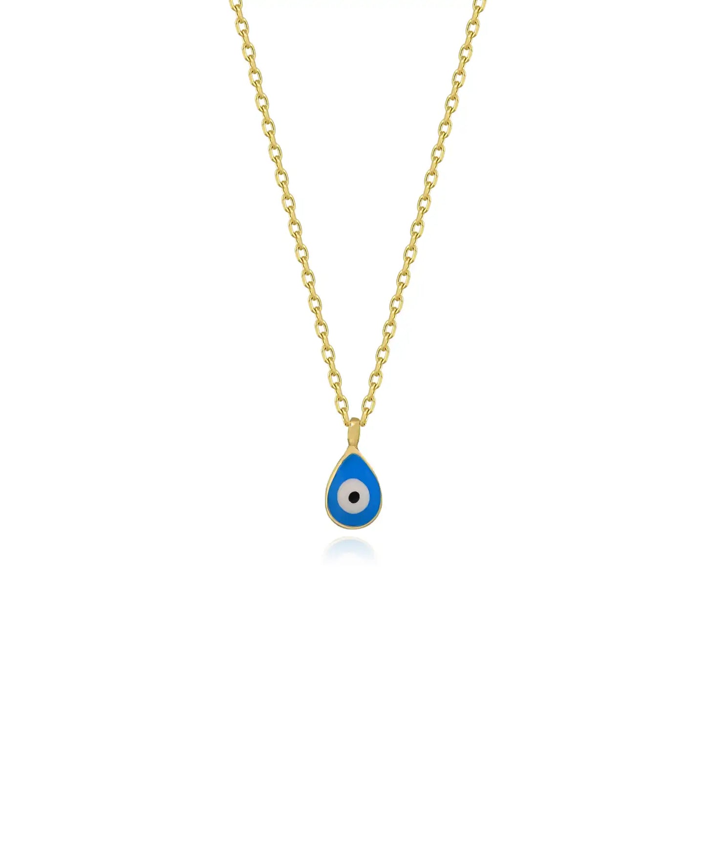 Silver Evil Eye Necklace