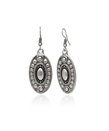 Silver Plated Boho Earrings