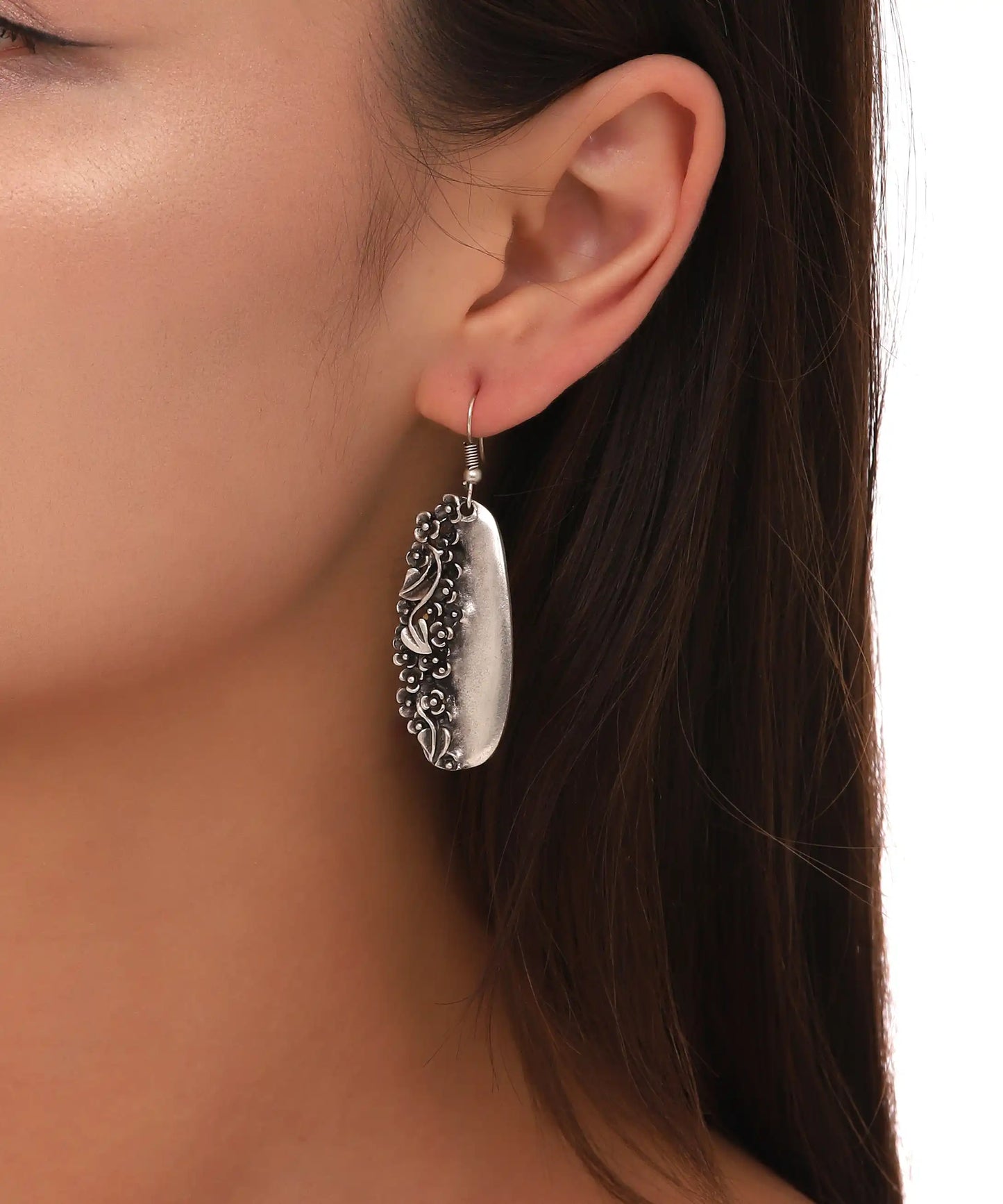 Silver Plated Boho Earrings