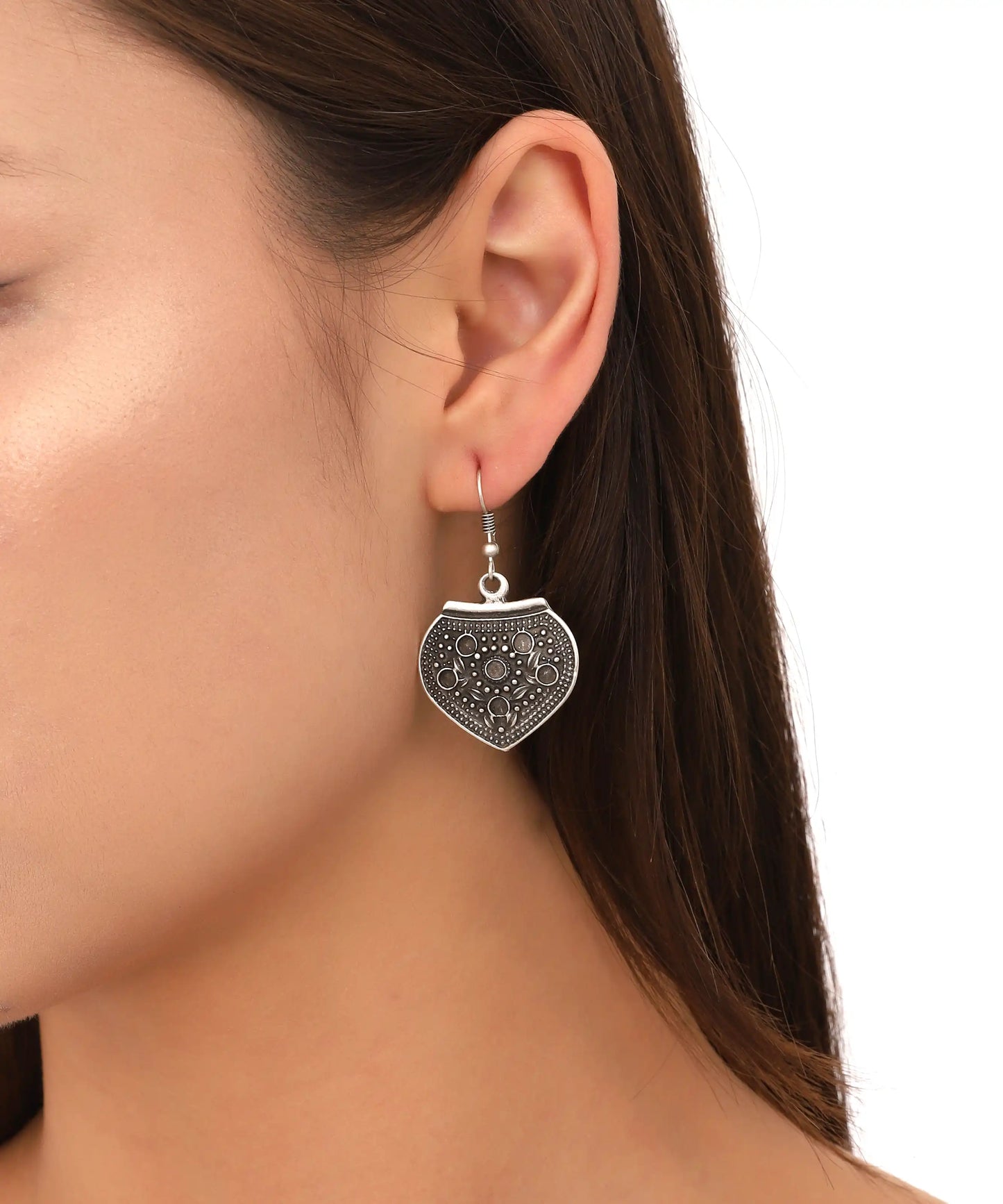 Silver Plated Boho Earrings