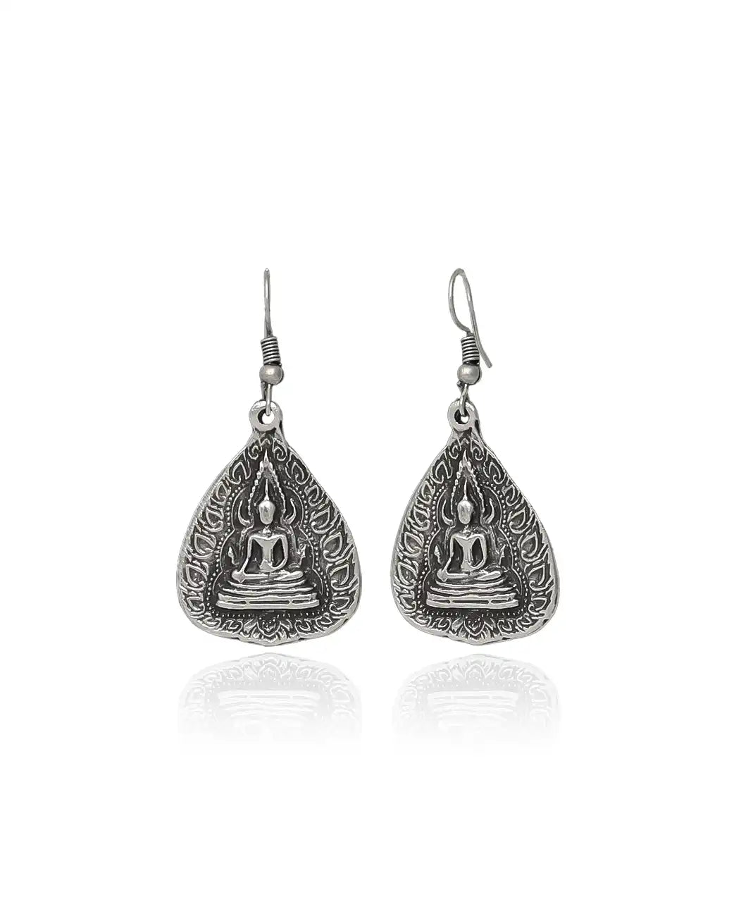 Silver Plated Boho Earrings