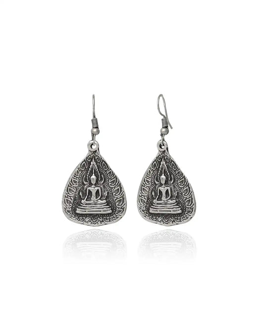 Silver Plated Boho Earrings