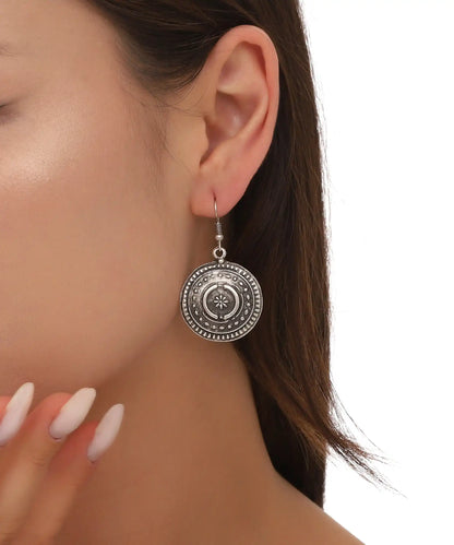 Silver Plated Boho Earrings