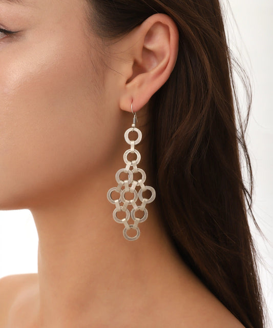 Silver Plated Dangle Earrings