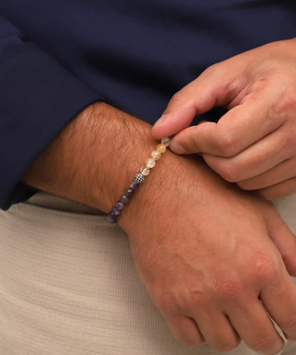 Natural Stone Man Bracelet